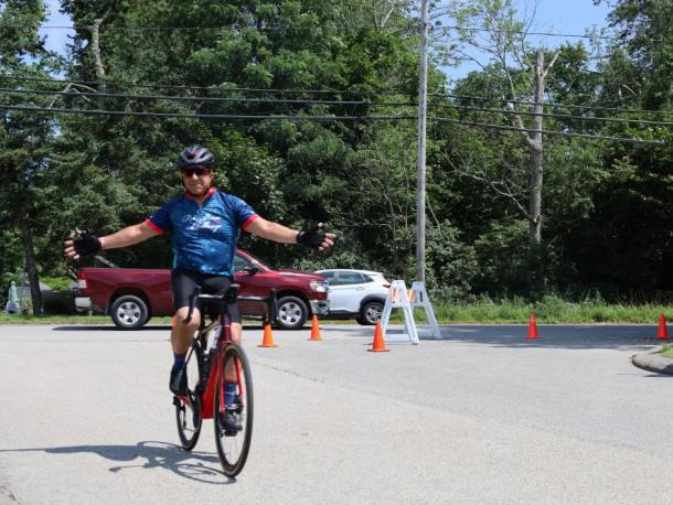 Riders pedaled through Wareham on Saturday, Aug. 1 for the Pan-Mass Challenge. Photos by Nick Mossman