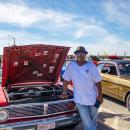 A contestant shows off his car at the 2025 festival's car show. File photo