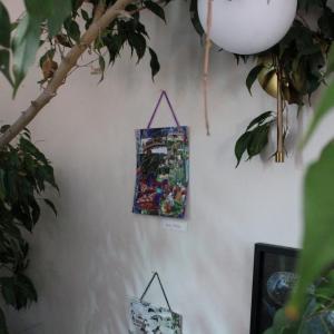 Among many mediums was collages. 